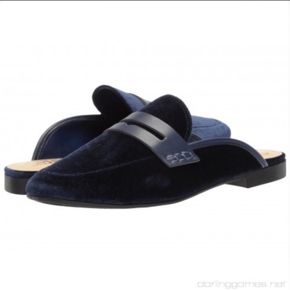 Sam Edelman Shoes - ⬇️⬇$35 Sam Edelman Paulie Penny Loafer Mule Blue 7